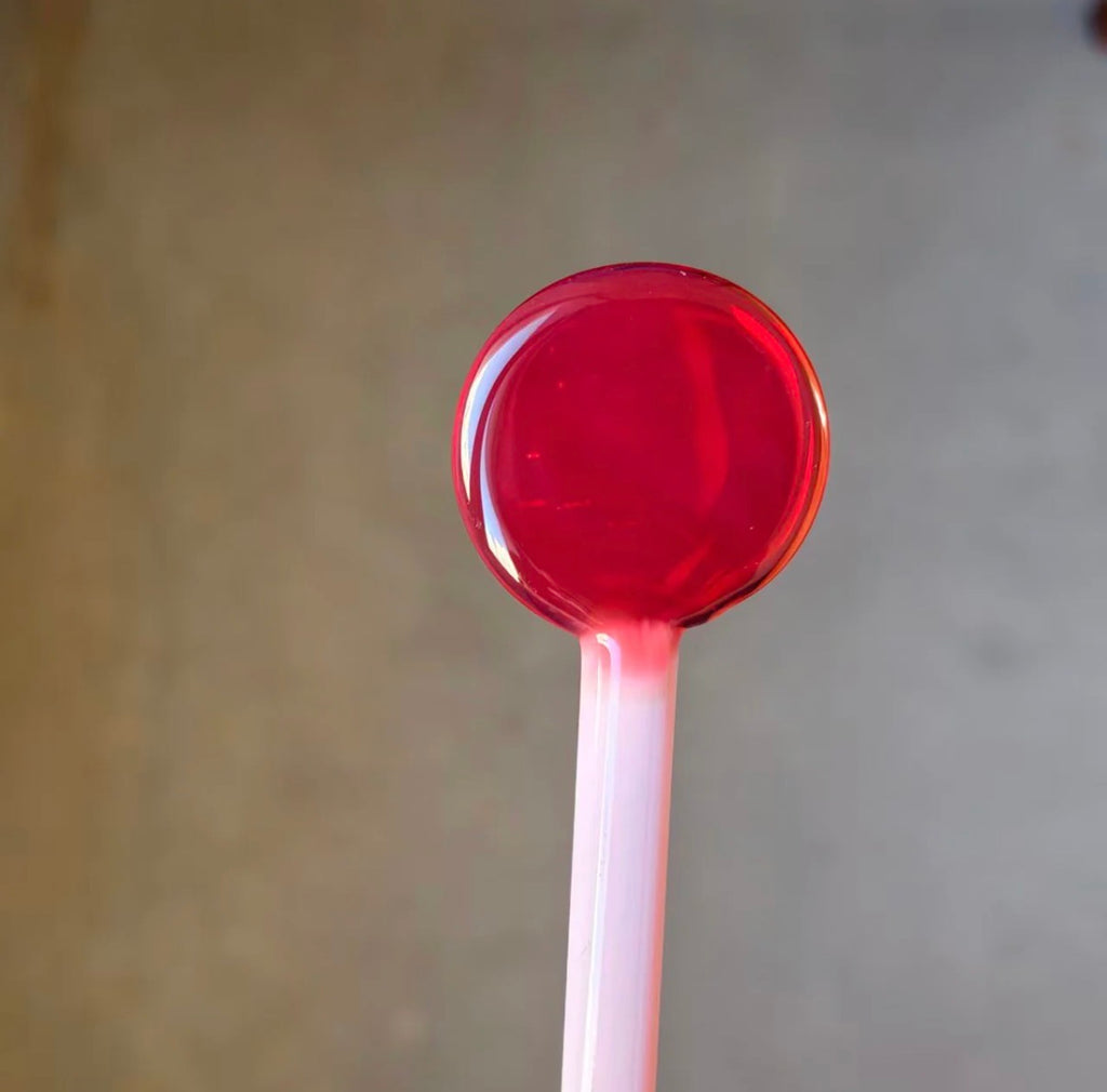 LG-31 Lunar Glass Lilith Red Opal Rod