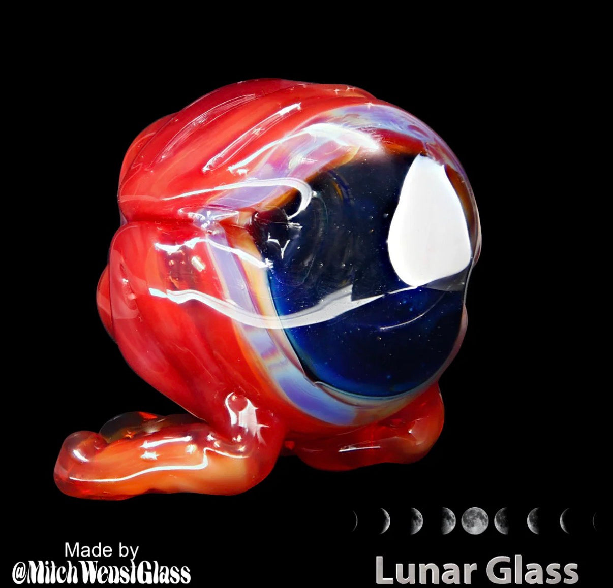 LG- 34 Lunar Glass Amber Opal Rod