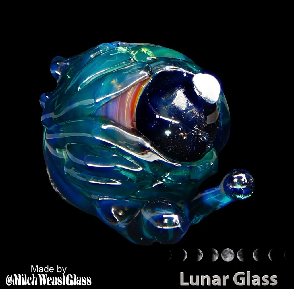 LG - 26 Lunar Glass Silver Lake Green Rod