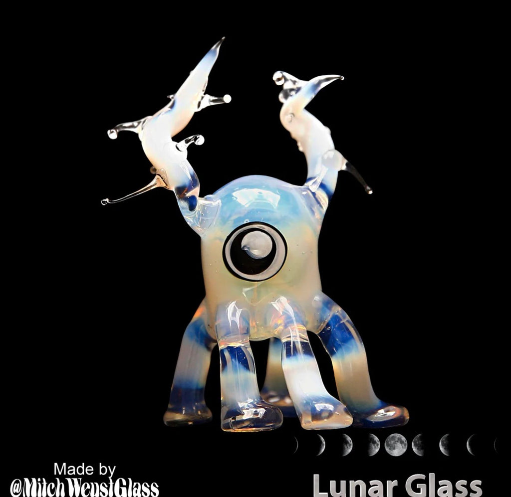 LG - 26 Lunar Glass Moonlight White Opal Rod