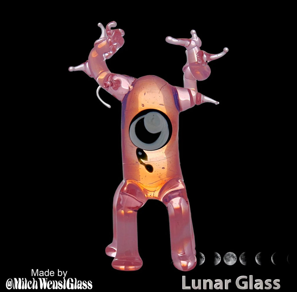 LG - 03 Lunar Glass Peach Pink Opal Rod