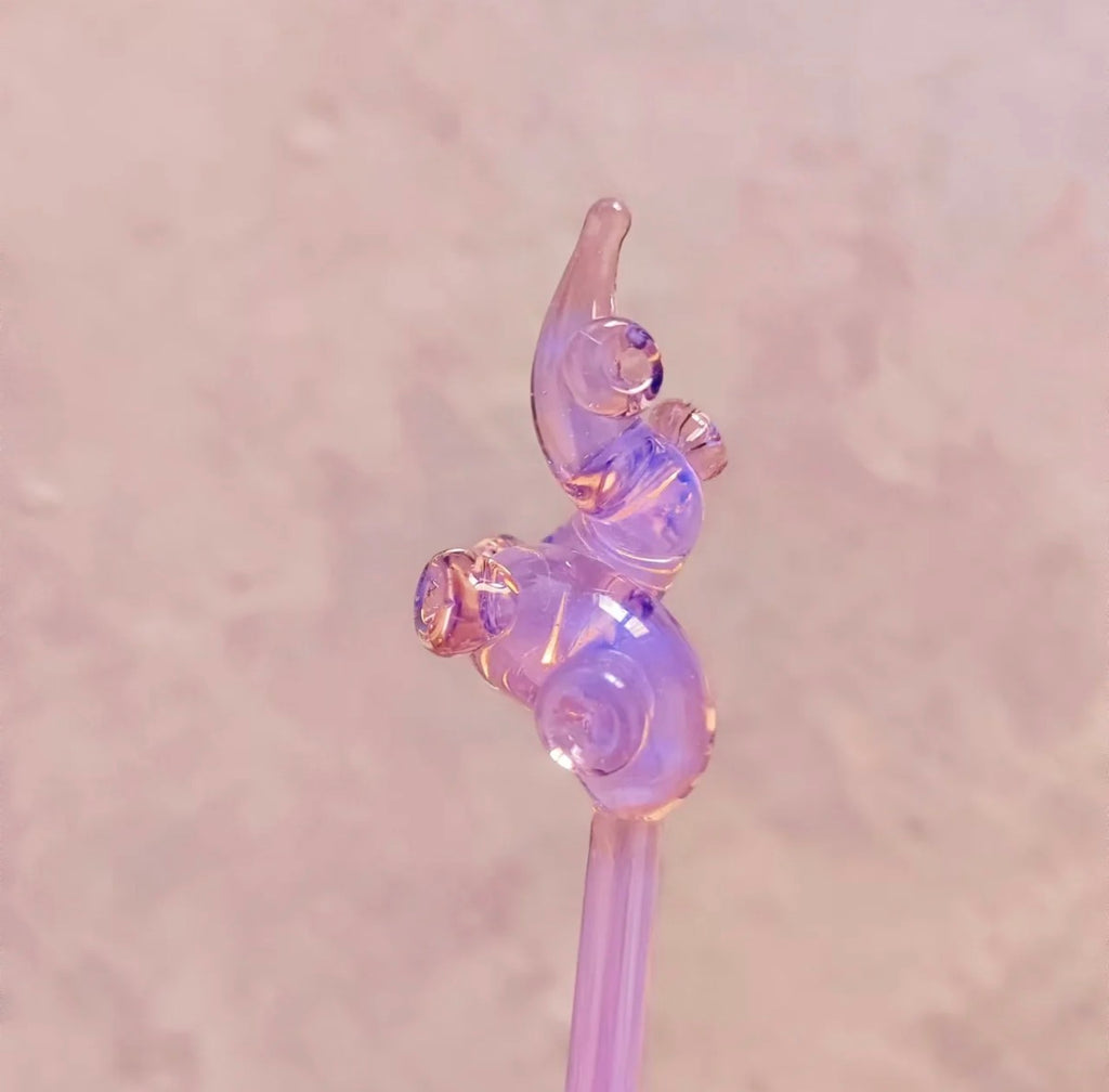 LG - 03 Lunar Glass Peach Pink Opal Rod