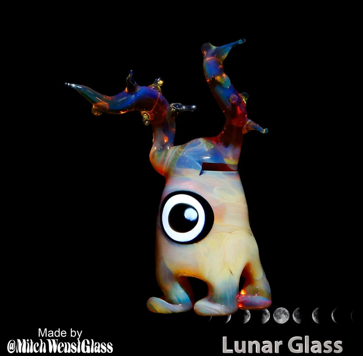 LG - 17 Lunar Glass Silver Lemon Rod