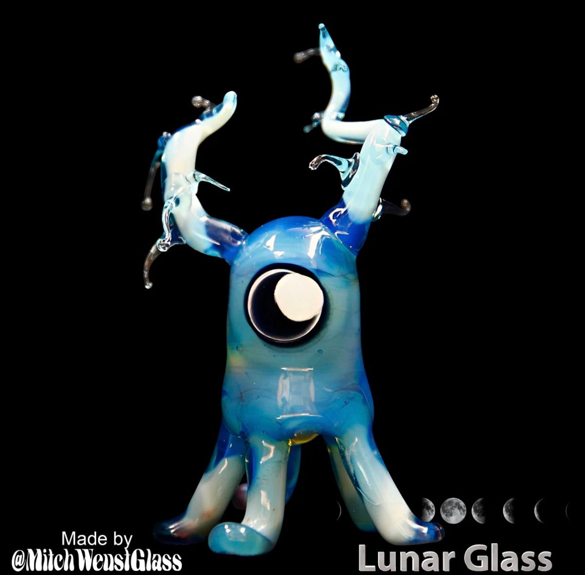 LG - 50 Lunar Glass Taixisi Blue Opal Rod