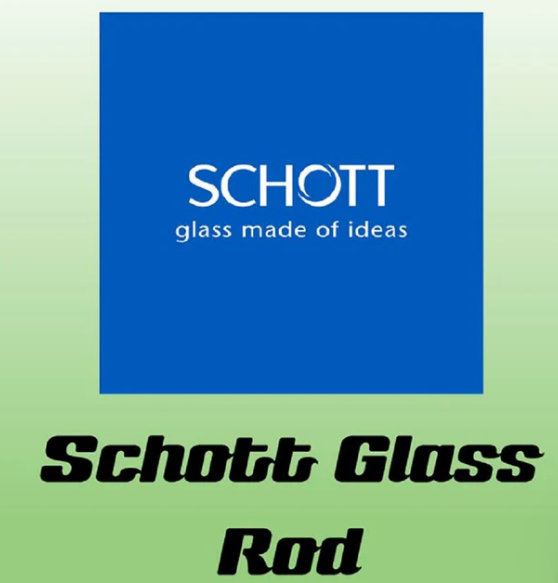 Schott 7 mm Clear Boro Rod